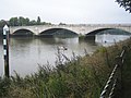 River Thames at Chiswick overlooking Chiswick Bridge