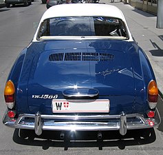 Tail lights Euro-spec red and amber (1970–1971)