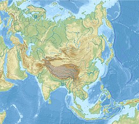 Meseta de Ustyurt ubicada en Asia