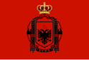 Flag of Italian protectorate of Albania (1939–1943)