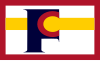 Flag of Florence, Colorado