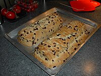 Loaves of stollen