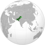 Location on the world map