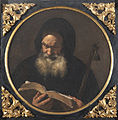 Sant'Antonio Abate c.1628, 62 x 62 cm, private collection