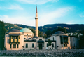 La mosquée de l'Empereur à Sarajevo (XVe siècle, Bosnie-Herzégovine).