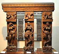 Bhutesvara Yakshis, reliefs from Mathura, 2nd century CE