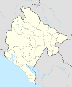 Goransko na mapi Crne Gore