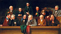 Image 13Painting of a jury deliberating