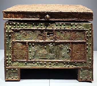 An arca, a strongbox of safe, also from Pompeii