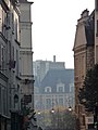 La rue des Francs-Bourgeois, en dirección a la Place des Vosges