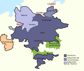 Localização de Hannover