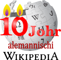 [en→ha]Tenth anniversary of Alemannic Wikipedia (2013)