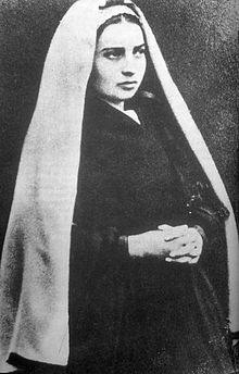 Bernadette Soubirous v roku 1863