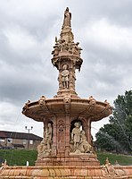 The Doulton Fountain [de], Glasgow Green, 1888
