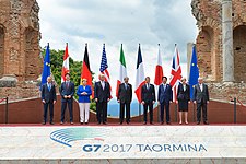 Im Rahmen der G7-Treffen ist die EU/EG seit 1977 als Teilnehmer mit einem Beobachterstatus vertreten.