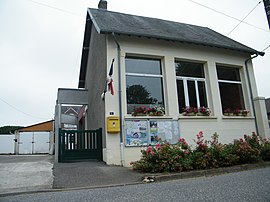 The town hall in Ginchy