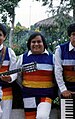 Los Shapis, grupo musical huancaíno de chicha que visibilizó el nuevo arte fluorescente.