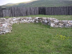Ruins of a Moravian fortress