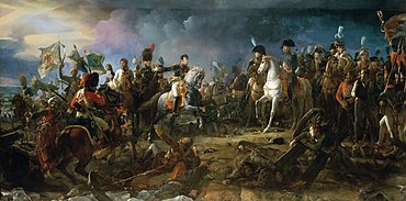 معركة أوسترليتز يوم 2 كانون الأوَّل (ديسمبر) 1805م، بِريشة فرانسوا جيرار