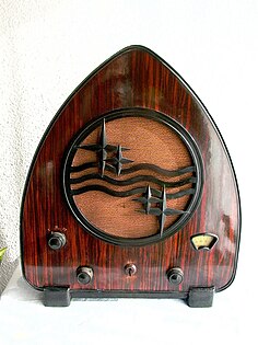 Rádio Philips Art Deco (1931)