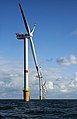 Image 15Thorntonbank Wind Farm, using 5 MW turbines REpower 5M in the North Sea off the coast of Belgium (from Wind turbine)