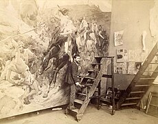 Arturo Michelena, Paris, circa 1885-1890