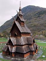 Iglesia vikinga de Borgund.