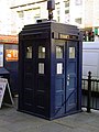 Image 23A police box outside Earl's Court tube station in London, built in 1996 and based on the 1929 Gilbert Mackenzie Trench design