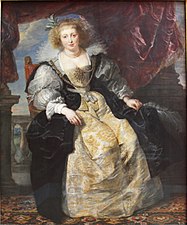–”Hélène Fourment i brudklänning” (cirka 1630-1631). Alte Pinakothek, München.