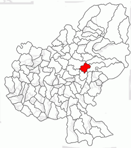 Kaart van Hodoșa