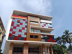 Sarojini Madhusudan Kushe Sadan building at Kodialbail locality in Mangalore