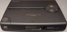 A Sony D-V500 portable video CD player.