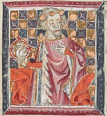 Contemporary image of Thomas of Woodstock from a chronicle