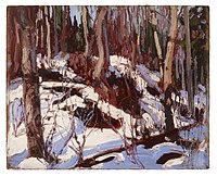 Winter Thaw in the Woods, Fall 1916. Art Gallery of Ontario, Toronto