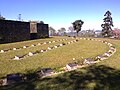 War Cemetery with Kohima City in background