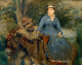 Eva Gonzalès, Pourmenadenn war un azen - 1880