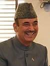 Photographic portrait of Ghulam Nabi Azad