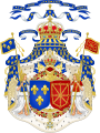 73 Grand Royal Coat of Arms of France & Navarre