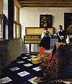 Johannes Vermeer, La lleición de música