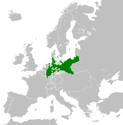 Preussi laajimmillaan vuonna 1870.   Preussin kuningaskunta   Pohjois-Saksan liiton muut valtiot