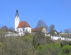 Pullach seen from the east