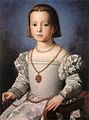 Bianca de' Medici (1536-1542) (dipìnto de Angelo Bronzino)