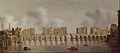 Image 39View of Old London Bridge, circa 1632 by Claude de Jongh.