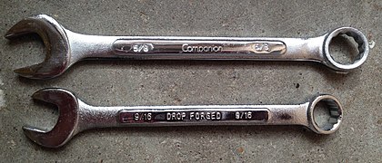 Companion combination wrenches