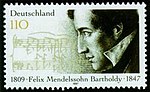 Deutsche Briefmarke (1997) zum 150. Todestag