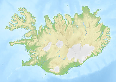 Location map Iceland
