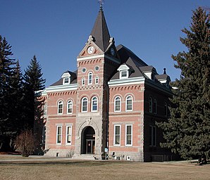 Jefferson County Courthouse in Boulder, gelistet im NRHP Nr. 80002422[1]