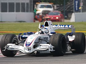 Nick Heidfeld behaal met BMW Sauber 'n tweede plek in die 2007 Kanadese Grand Prix.