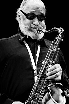 O músico de jazz Sonny Rollins en 2007.
