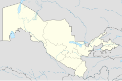 Urgench ubicada en Uzbekistán